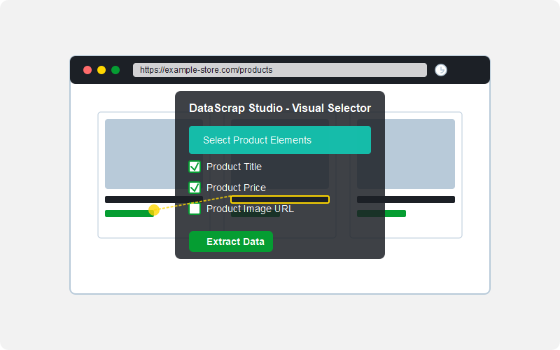 Extract Data Without Writing Code